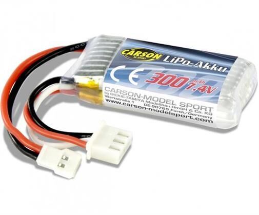 CARSON Batterie Lipo 7,4V 300MAH / 500608169