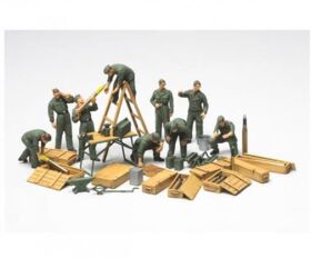 TAMIYA 1:48 WWII Diorama-Set Feld-Instandsetz. / 300032547