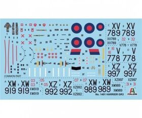 ITALERI 1:72 Harrier GR.3 Falklands War / 510001401