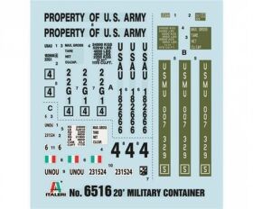 ITALERI 1:35 20 Military Container / 510006516