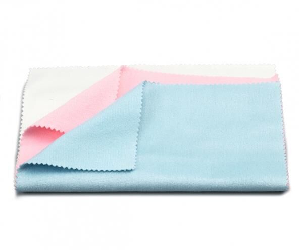 TAMIYA Poliertuch-Set (3)rosa/blau/weiss / 300087090