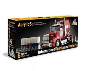 ITALERI Acryl Set International Trucks &Trailers /...