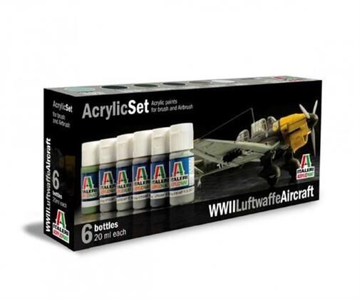 ITALERI Acryl Set WWII Luftwaffe Aircraft / 510000436