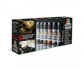 ITALERI Acryl Model Wash Farben Set / 510000448