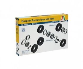 ITALERI 1:24 Reifen-/Felgen-Set Euro (7+7) / 510003909