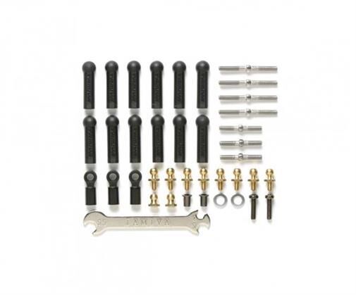 TAMIYA TT-02B Li/Re-Gewindestan.-Set einst. (7) / 300054539