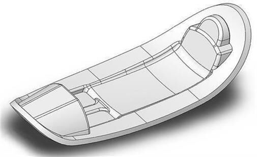 Multiplex Ersatzteil Kabinenrahmen Solius / 224250
