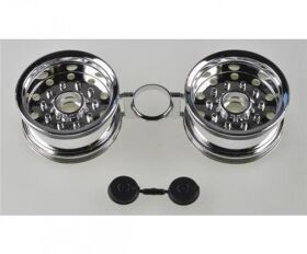 CARSON 1:14 Aufliegerfelge Carson Chrom (2) / 500907055