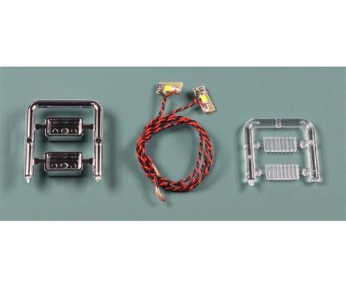 CARSON 1:14 Leuchtengehäuse klar (2) universal / 500907256