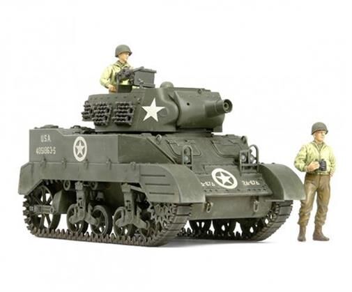 TAMIYA 1:35 US M8 Haubitze m.Figuren (3) / 300035312