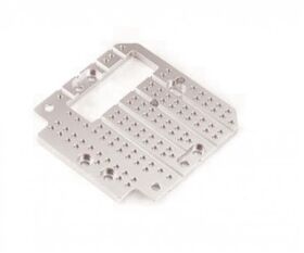 TAMIYA 1:14 Alu Kupplungshebelplate 2/3 Achs / 300056535