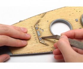 TAMIYA 1:350 Yamato Holz-Deck Dekor / 300012645