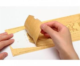 TAMIYA 1:350 Yamato Holz-Deck Dekor / 300012645