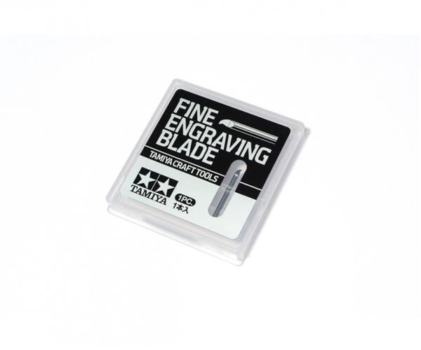 TAMIYA Gravurklinge 0,4mm / 2mm Schaft/L.25mm / 300074147