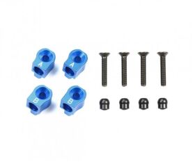 TAMIYA M-07C Alu Querlenkerhalter hi./+0,5 blau / 300054787