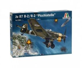 ITALERI 1:48 Ju 87 B-2/R-2 Stuka "Picchiatello"...