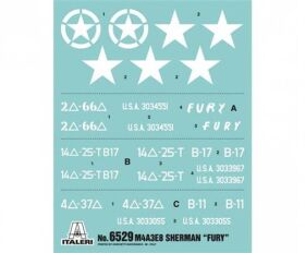ITALERI 1:35 M4A3E8 Sherman "Fury" / 510006529