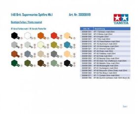 TAMIYA 1:48 Brit. Supermarine Spitfire Mk.I / 300061119