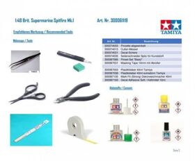 TAMIYA 1:48 Brit. Supermarine Spitfire Mk.I / 300061119