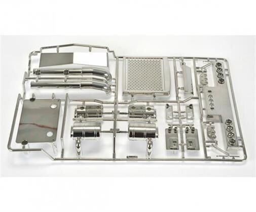 TAMIYA Q-Teile Kühlergrill chrom Grand Hauler / 319225174