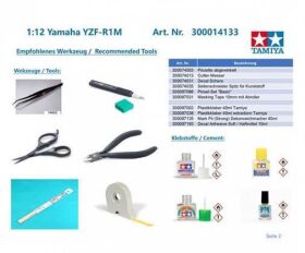TAMIYA 1:12 Yamaha YZF-R1M / 300014133