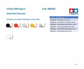 TAMIYA 1:12 Ducati 1199 Panigale S / 300014129