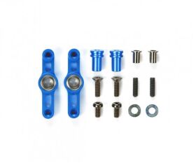 TAMIYA TT-02 Alu Lenkhebel-Set Blau eloxiert / 300054574