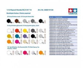 TAMIYA 1:12 Repsol Honda RC213V 14 / 300014130