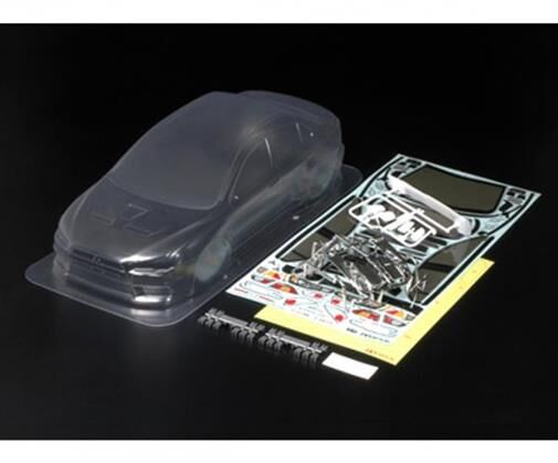 TAMIYA Kar.-Satz Mitsubishi Lancer Evo X / 300051376