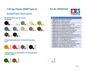 TAMIYA 1:35 Jap. Panzer JGSDF Type 10 / 300035329