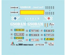 ITALERI 1:24 Rungenauflieger / 510003868