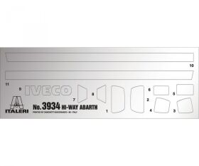 Italeri 1:24 Iveco HI-WY E5 "Abarth" / 510003934