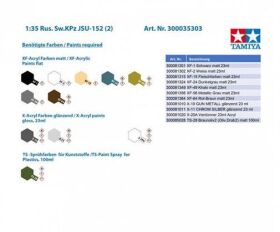 TAMIYA 1:35 Rus. Sw.KPz JSU-152 (2) / 300035303