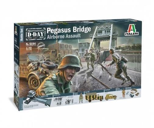 ITALERI 1:72 Battle-Set-"Pegasus Bridge" / 510006194