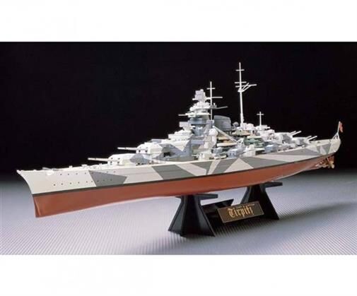 TAMIYA 1:350 Dt. Schlachtschiff Tirpitz / 300078015
