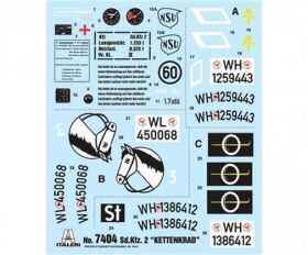 ITALERI 1:9 NSU HK 101 "Kettenkrad" / 510007404