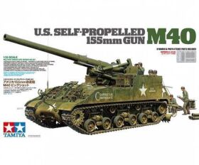 TAMIYA 1:35 US M40 155mm Haubitze (8) / 300035351