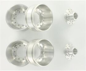 CARSON 1:14 Alu Hinterradfelge rundloch (2) / 500907160