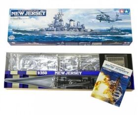 TAMIYA 1:350 US Kampfschiff New Jersey BB-62 / 300078028
