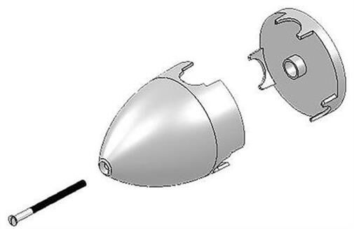 Multiplex Spinner Ø 52 mm inkl. Spinnerschraube Extra 300 S / 224310