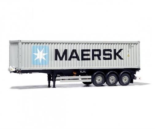 TAMIYA 1:14 RC 40ft. Maersk Container Auflieger / 300056326
