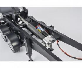 CARSON 1:14 2-Achs Muldenkipper Sattelauflieger / 500907312