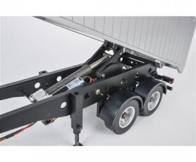 CARSON 1:14 2-Achs Muldenkipper Sattelauflieger / 500907312