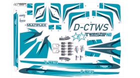 Multiplex Dekorbogen TwinStar ND / 1-00956