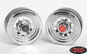 RC4WD Classic 10-Hole Chrome 1.9 Beadlock Wheels / RC4ZW0296