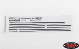 RC4WD Steel Body Trim for Traxxas TRX-4 Mercedes-Benz...