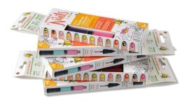 Amewi Creative Nails Lackstift 2er Karmesinrot + Dunkelrot / 303006