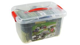 Amewi Magic Traxx Dino-Park mit Tunnel 374-teilig,Mega Set / 100651