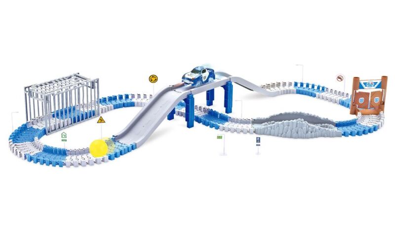 Amewi Magic Traxx Polizei Strecke 139-teilig mit Polizeifahrzeug / 100663