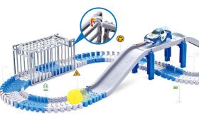 Amewi Magic Traxx Polizei Strecke 139-teilig mit Polizeifahrzeug / 100663